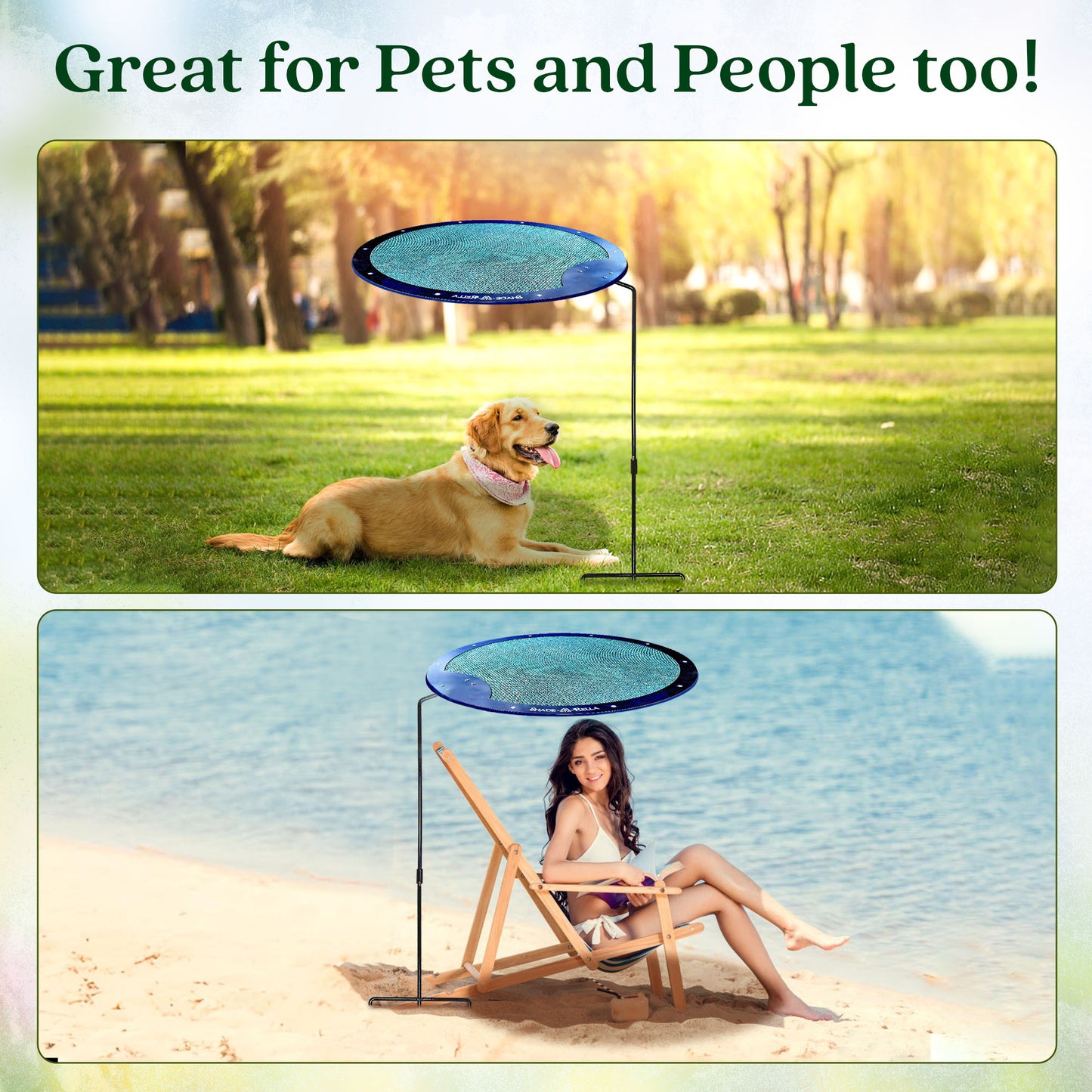 Circle Shade-A-Rella, plant shade, Plant Umbrella, Choose your size