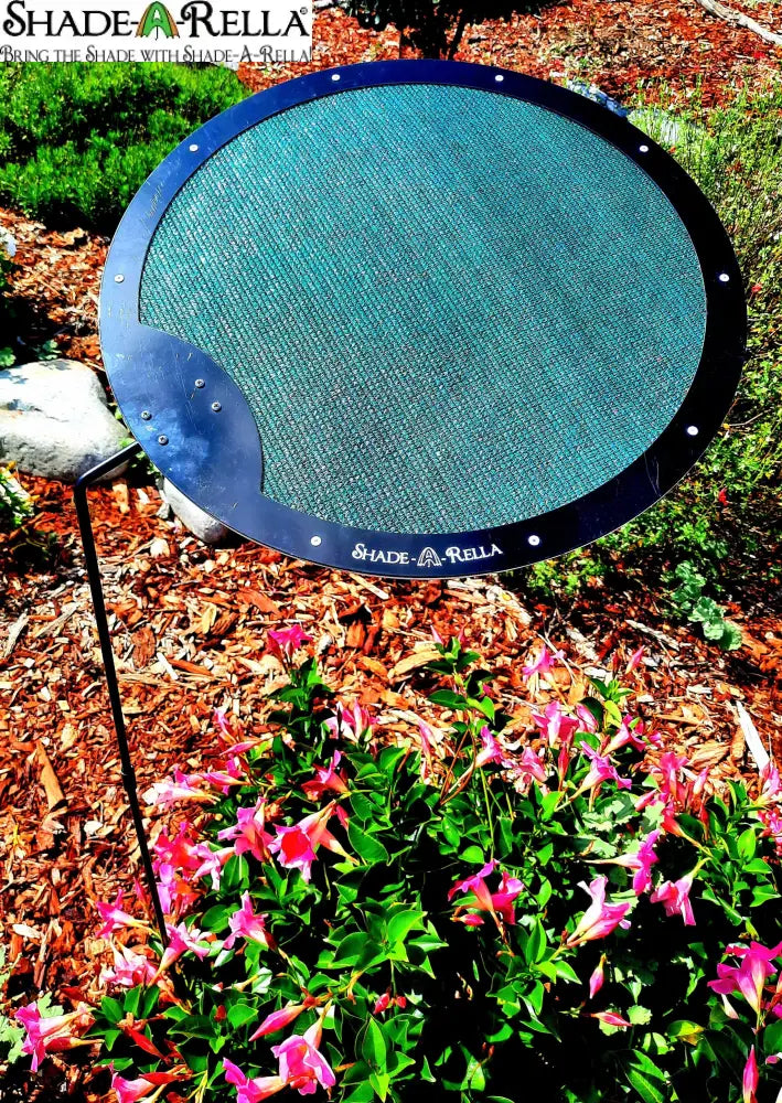 Circle Shade-A-Rella plant shade Plant Umbrella Choose your size 12’’ Circle Shade-A-Rella / Green 90% cloth Shade