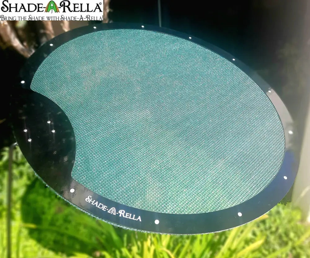 Circle Shade-A-Rella plant shade Plant Umbrella Choose your size 24’’ Circle Shade-A-Rella / Green 90% cloth Shade