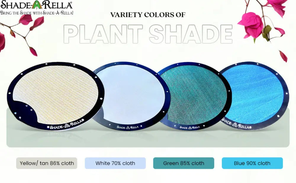 Circle Shade-A-Rella plant shade Plant Umbrella Choose your size Shade Device
