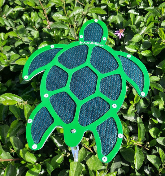 10 inch small Turtle, green frame with dark green 95% shade cloth, RETIRING