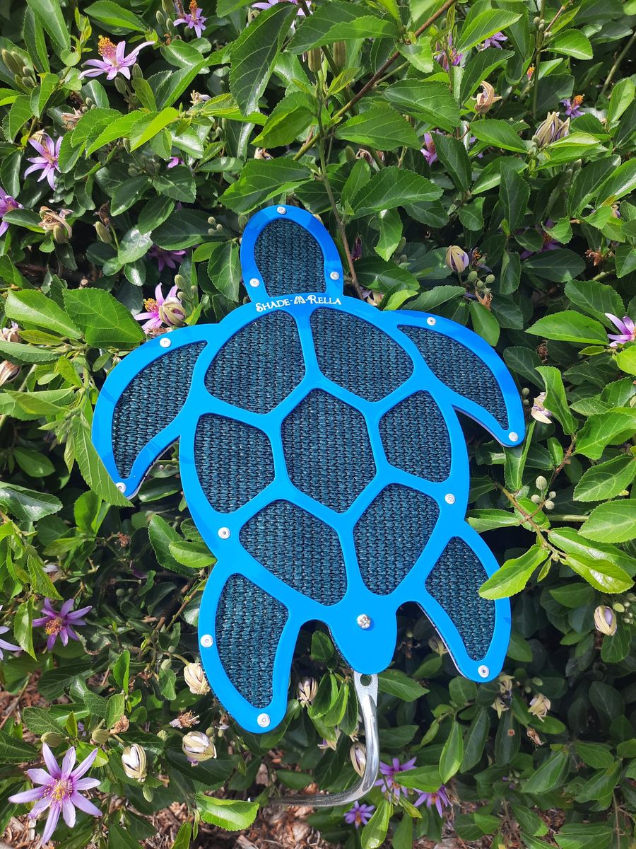 10 inch small Turtle, Blue frame with 95% Green shade cloth