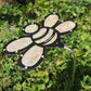 10 inch small Gold Shimmer Bee Shade-A-Rella 100% shade for plants PREORDER