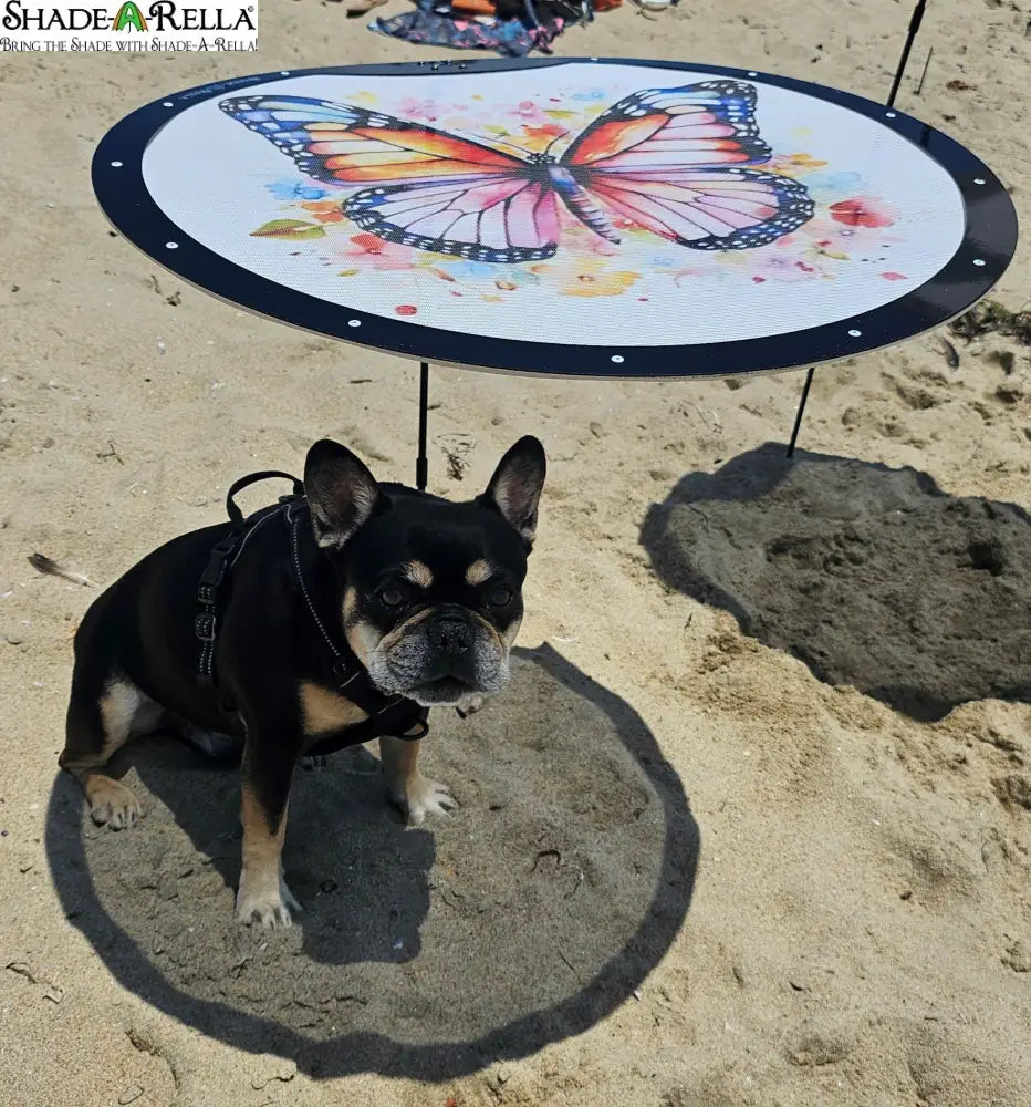 24’’ Butterfly Shade-A-Rella plant shade plant umbrella 24’’-40’’ tall 70% shading cloth Shade Device