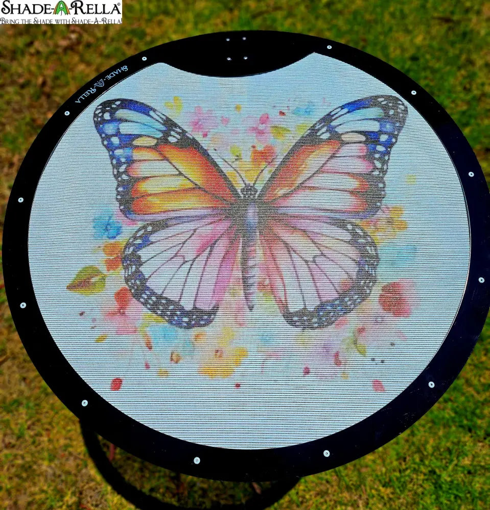 24’’ Butterfly Shade-A-Rella plant shade plant umbrella 24’’-40’’ tall 70% shading cloth Shade Device