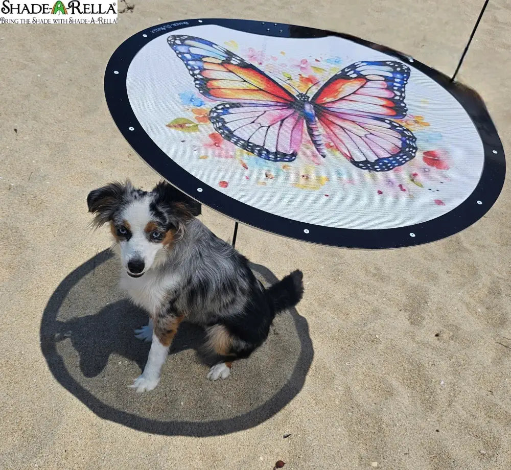 24’’ Butterfly Shade-A-Rella plant shade plant umbrella 24’’-40’’ tall 70% shading cloth Shade Device