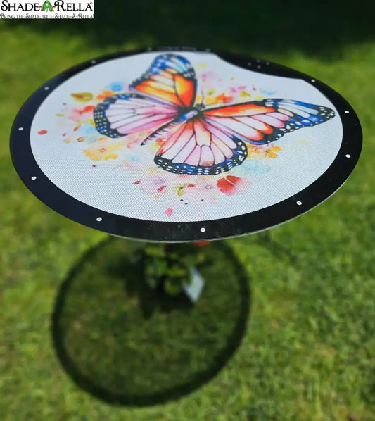 24’’ Butterfly Shade-A-Rella plant shade plant umbrella 24’’-40’’ tall 70% shading cloth Shade Device