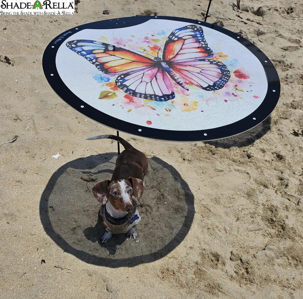 24’’ Butterfly Shade-A-Rella plant shade plant umbrella 24’’-40’’ tall 70% shading cloth Shade Device