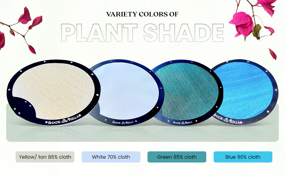 Circle Shade-A-Rella, plant shade, Plant Umbrella, Choose your size