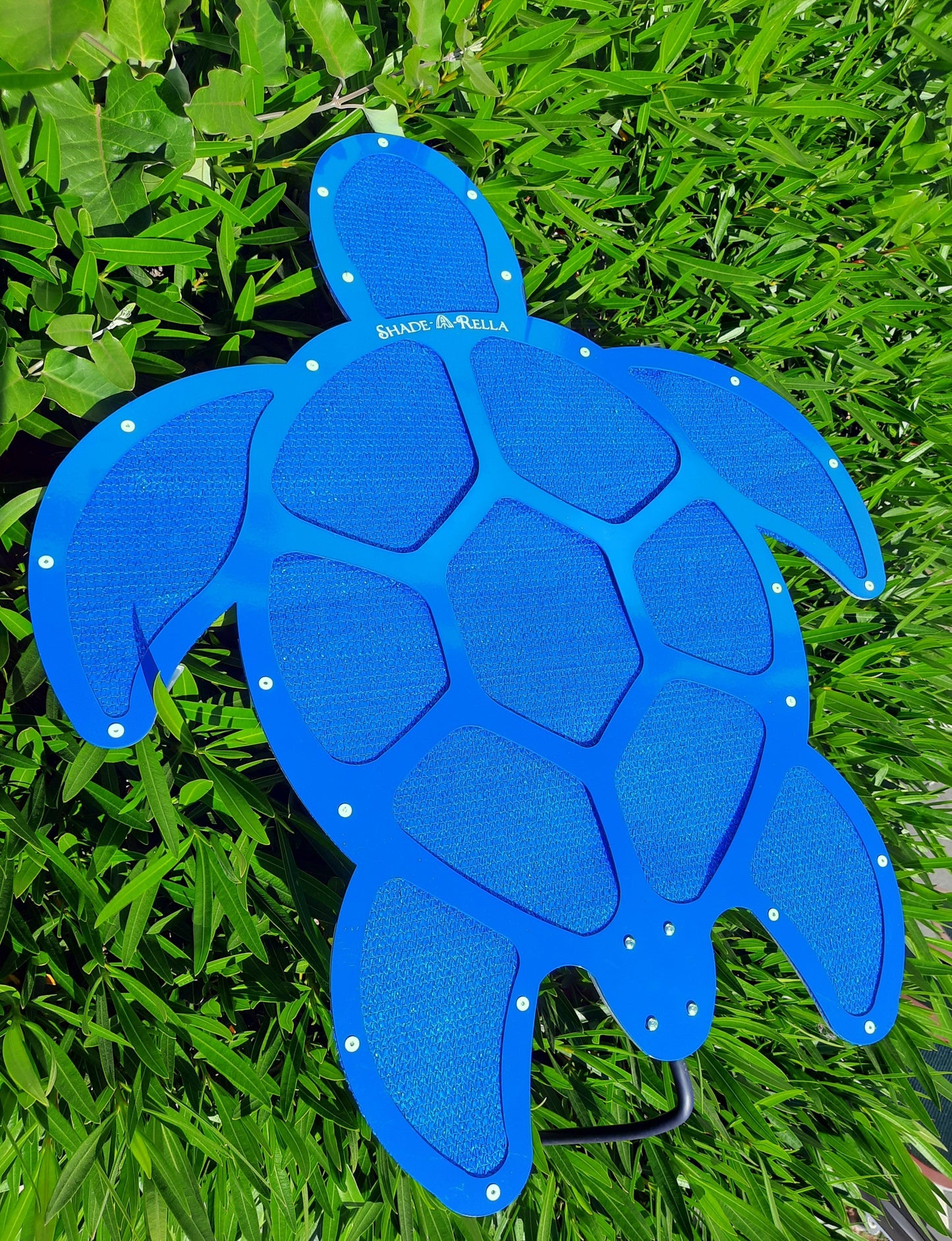 10" Turtle (small), Blue frame with Blue 96% shade cloth