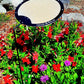 Circle Shade-A-Rella plant shade Plant Umbrella Choose your size 24’’ Circle Shade-A-Rella / Yellow/ tan 90% cloth