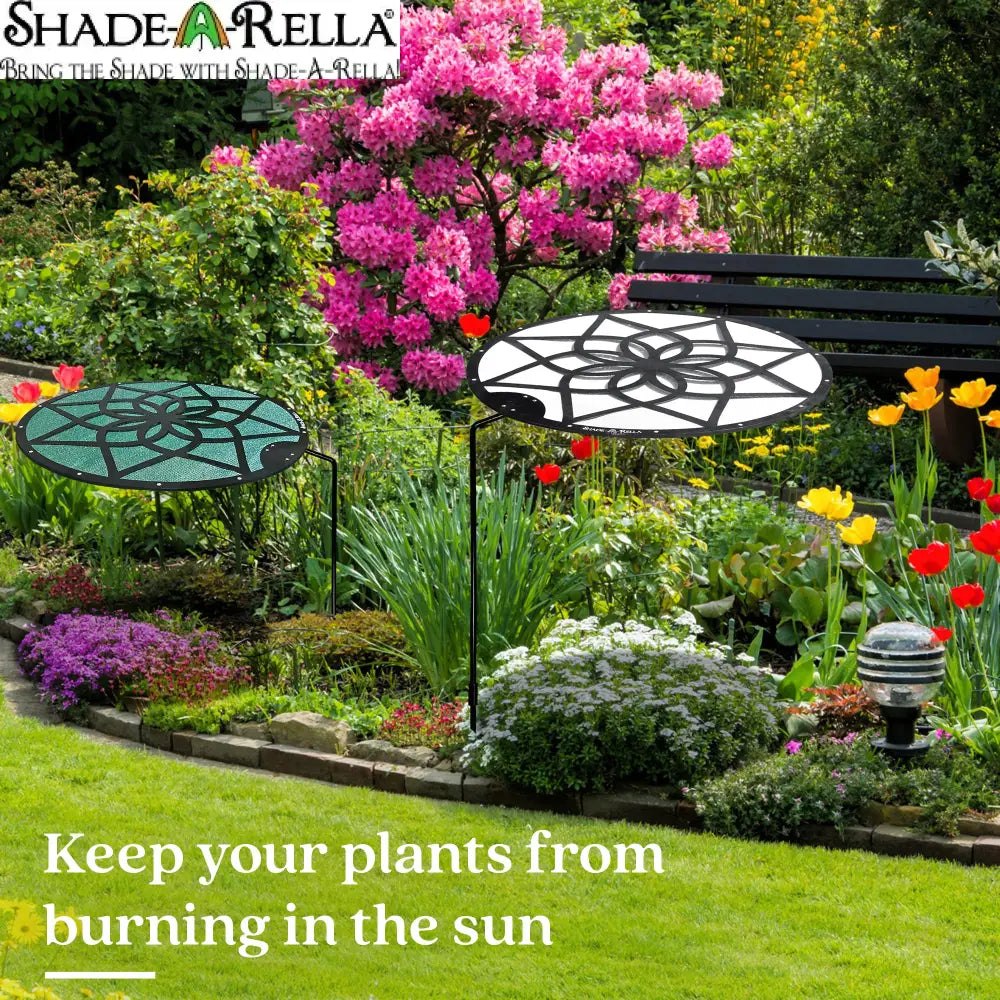 Green 24’’ Mandala plant shade! 90% shading cloth. Plant umbrella shade for plants Shade Device