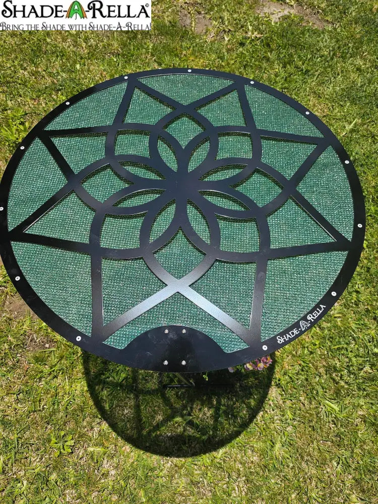 Green 24’’ Mandala plant shade! 90% shading cloth. Plant umbrella shade for plants Shade Device