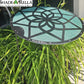 Green 24’’ Mandala plant shade! 90% shading cloth. Plant umbrella shade for plants Shade Device
