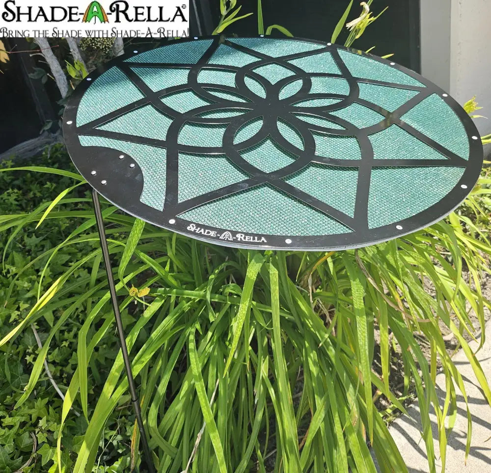 Green 24’’ Mandala plant shade! 90% shading cloth. Plant umbrella shade for plants Shade Device