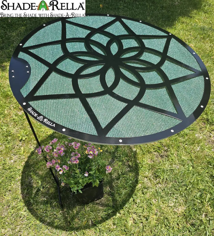 Green 24’’ Mandala plant shade! 90% shading cloth. Plant umbrella shade for plants Shade Device