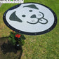 Limited Edition! Introducing the Pup-A-Rella! 24’’ round 70% shade cloth printed Puppy face plant shade plant umbrella