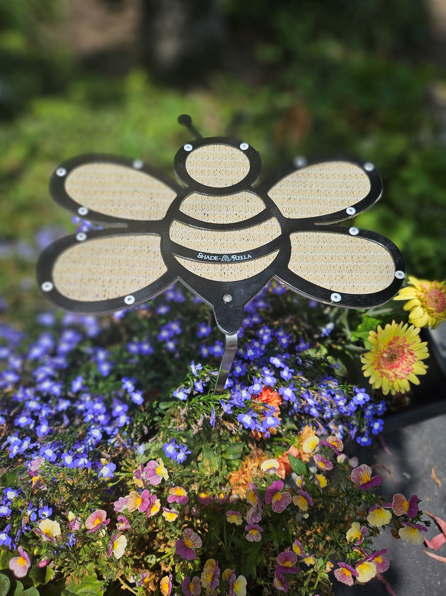 10 inch Bee, Black frame with light Yellow 90% shade cloth