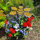 10 inch small Bee, black frame with yellow 60% shade