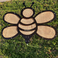 24 inch Bee with black frame and light yellow 95% shade cloth