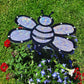 10 inch Bee, New color! Periwinkle Shimmer cloth