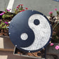 12 inch Yin Yang Shade cloth holder with 60% white shade cloth